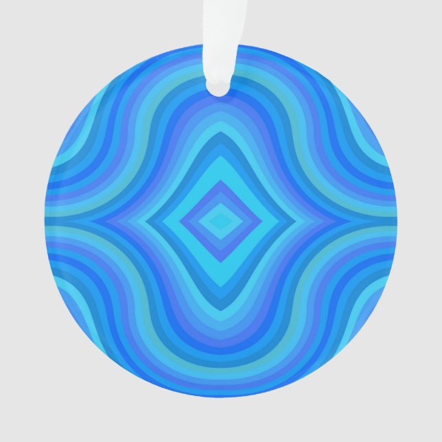 Motif bleu rétro (devant)
