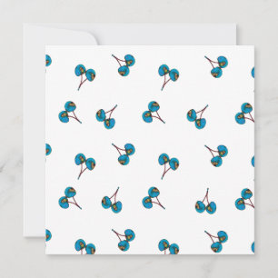 Motif Blue Cherry