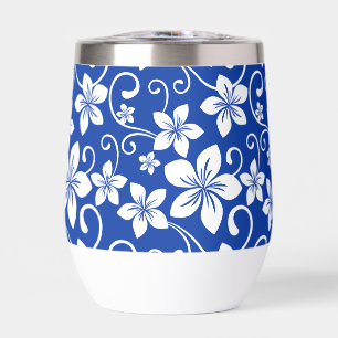 MOTIF BLUE HAWAII EN BLEU ROYAL
