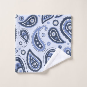 Motif Blue Paisley