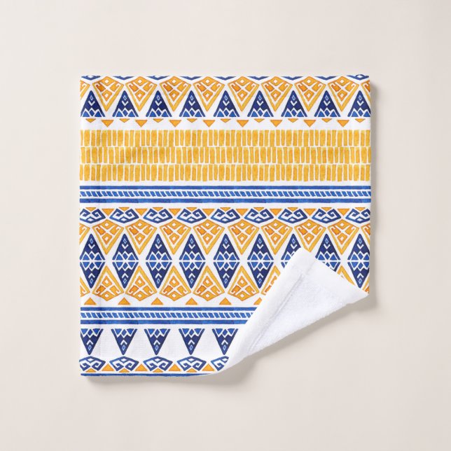 Motif bohème sans aquarelle (Gant de toilette)