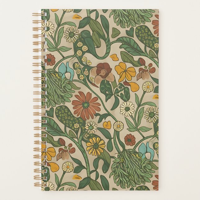 Motif botanique vintage transparent  (Devant)