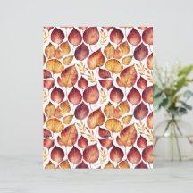 Motif Bourgogne et feuille d'or