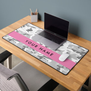 Motif camouflage neige hivernale grise Personnalis