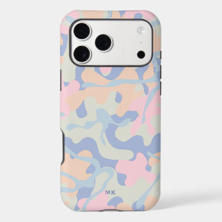 Motif camouflage pastel personnalisé