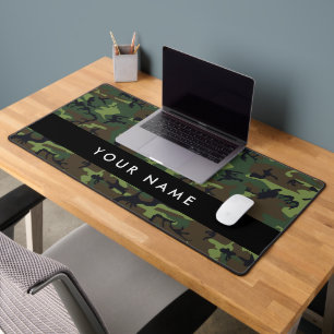 Motif Camouflage Vert, Votre nom, Personnaliser