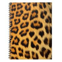 Motif Carnet de peau de léopard Poster de animal