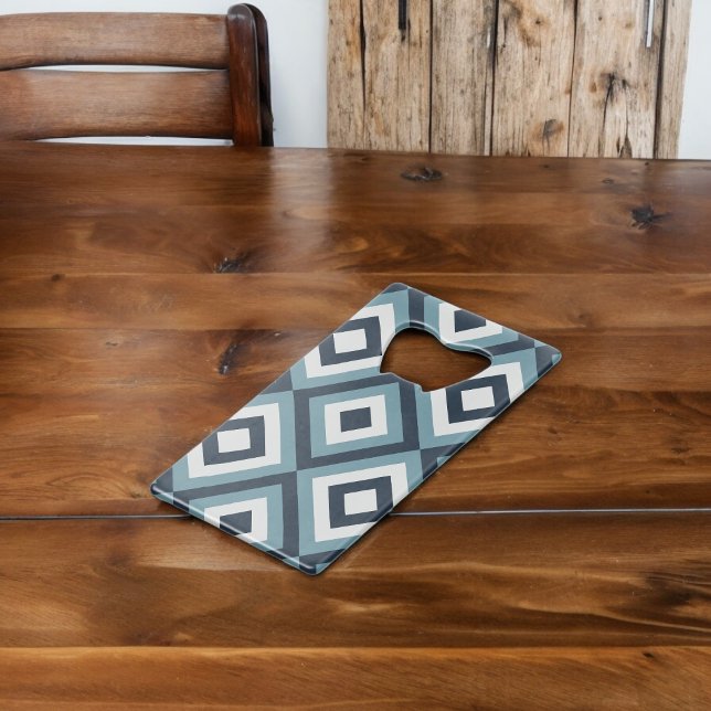 Motif Carré bleu (Bottle Openers)