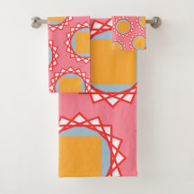 Motif carré jaune doré