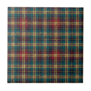 Motif carreau tartan royal écossais traditionnel