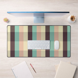 Motif carreaux pastel en rayures horizontales