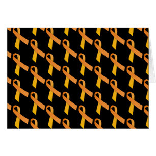 Motif Carrelé de rubans orange