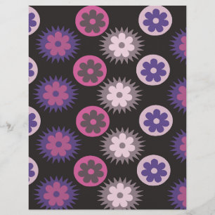 motif Cercle floral