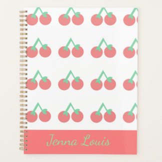Motif Cerises Roses 