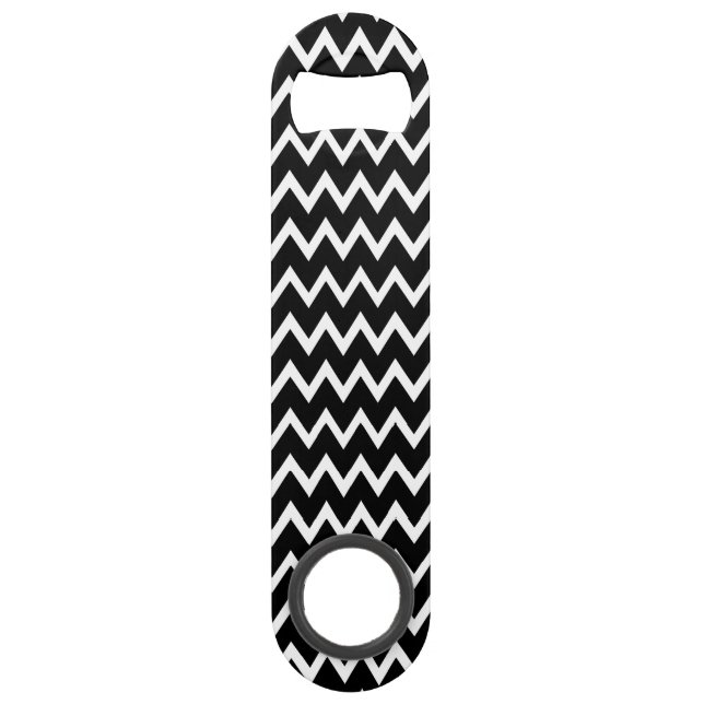 Motif Chevron noir et blanc (Devant)