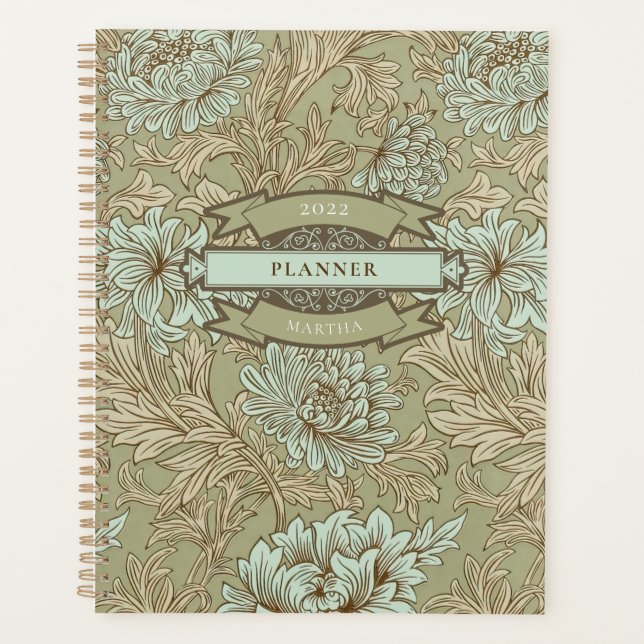 Motif Chrysanthème William Morris (Devant)