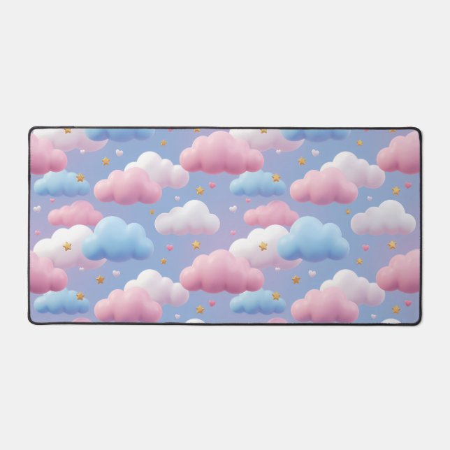Motif Ciel Nuage Pastel Mignon Kawaii  (Recto)