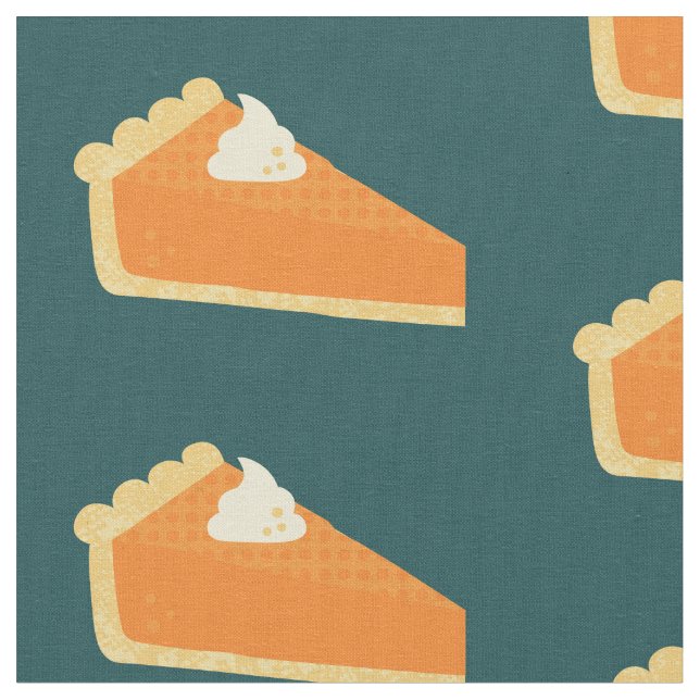 Motif citrouille de découpe de tissu (Fermer)