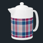 Motif classique bleu rouge<br><div class="desc">Plaid</div>