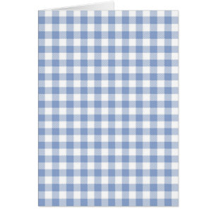 Motif classique En vichy bleu coché