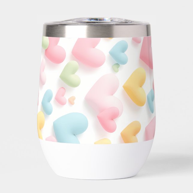 Motif Cœur Pastel (Avant)
