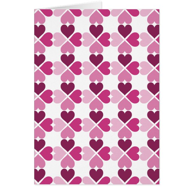 Motif Coeurs roses (Devant)