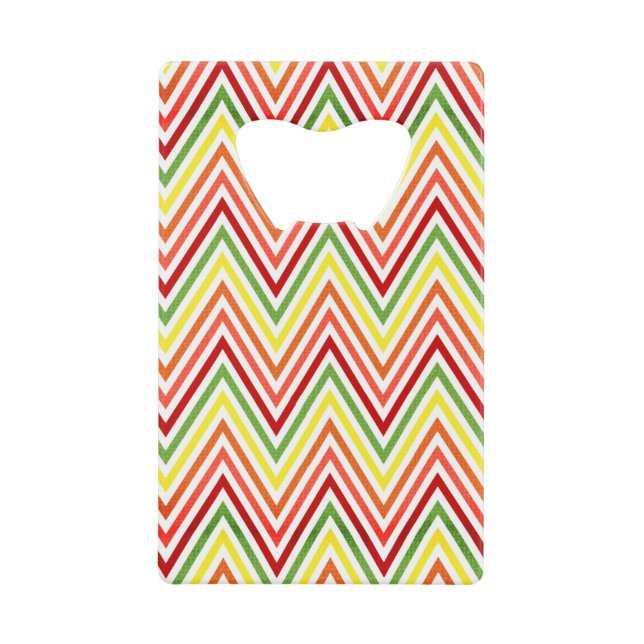 Motif coloré de Chevron de zigzag (Devant)