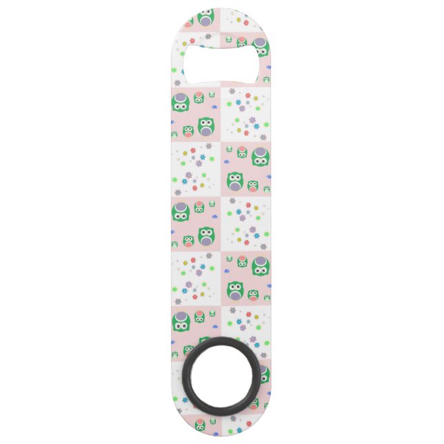 Motif coloré de hibou pour des enfants (Devant)