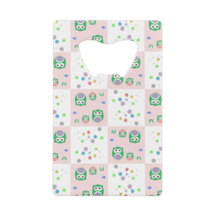 Motif coloré de hibou pour des enfants
