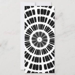 motif concentrique abstrait