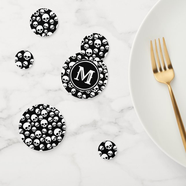 Motif Confetti du  du crâne Table Toss (Groupe)