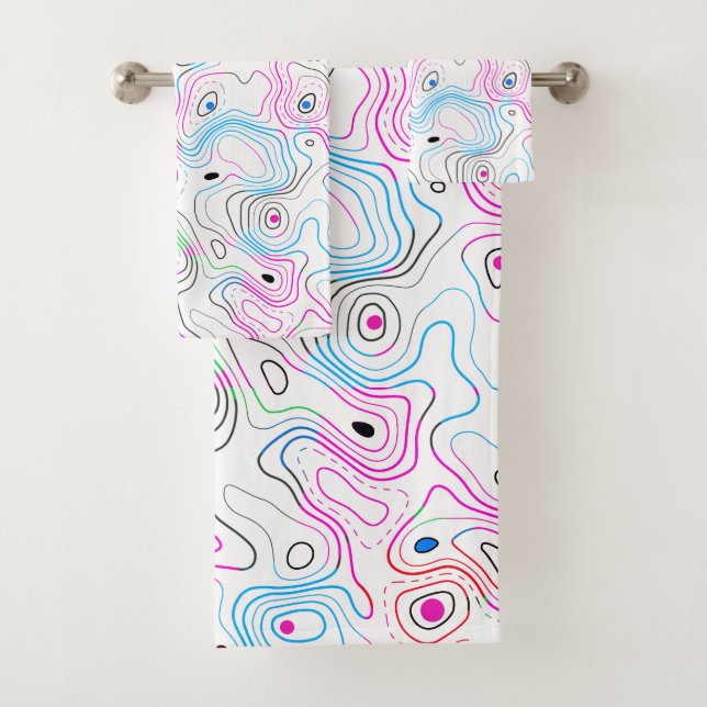 Motif cool moderne à grains de bois (En situation)