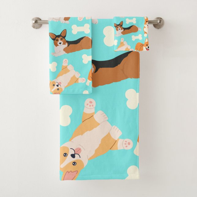Motif Corgi (En situation)