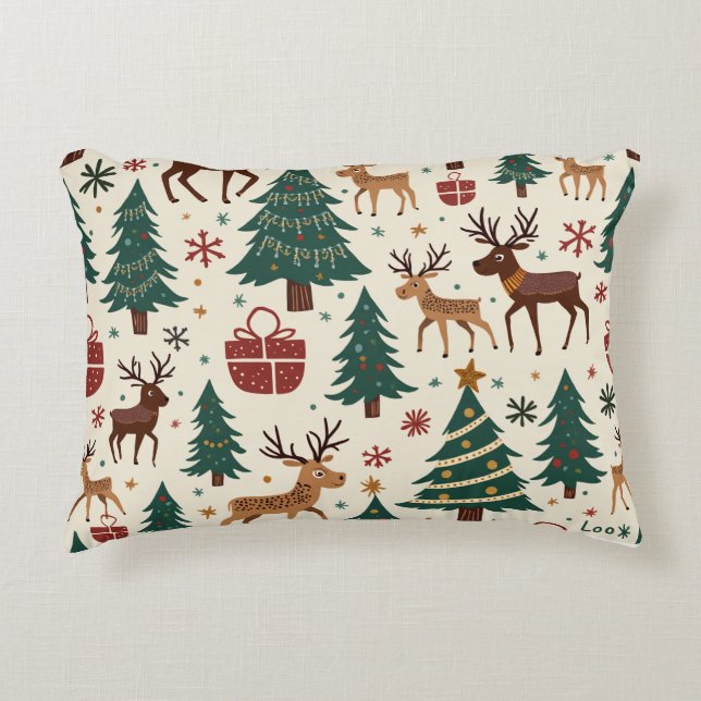 Motif coussin de Noël (Devant)