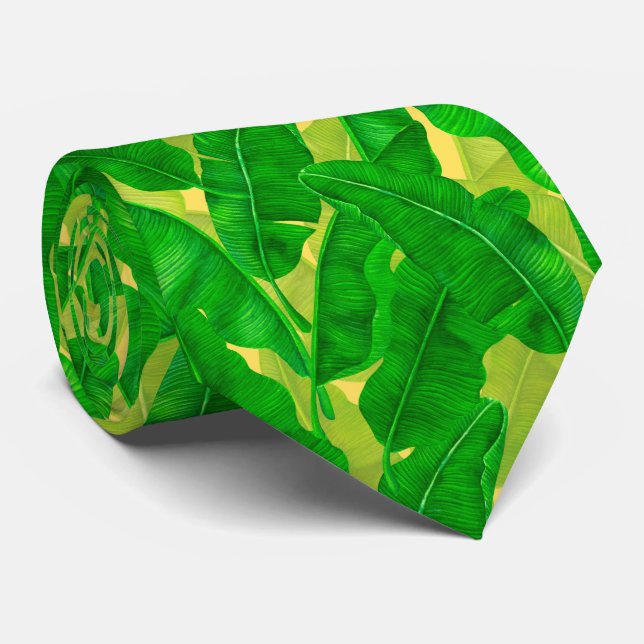 Motif cravate feuille Banana (Roulé)