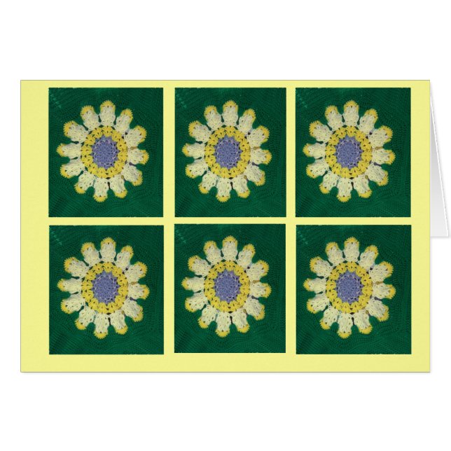 Motif Crochet - Daisy (Devant horizontal)