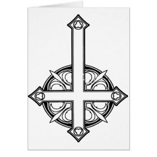 Motif croisé à l'envers