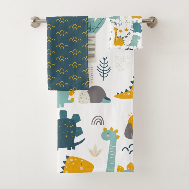 Motif Cute Dinosaur (En situation)