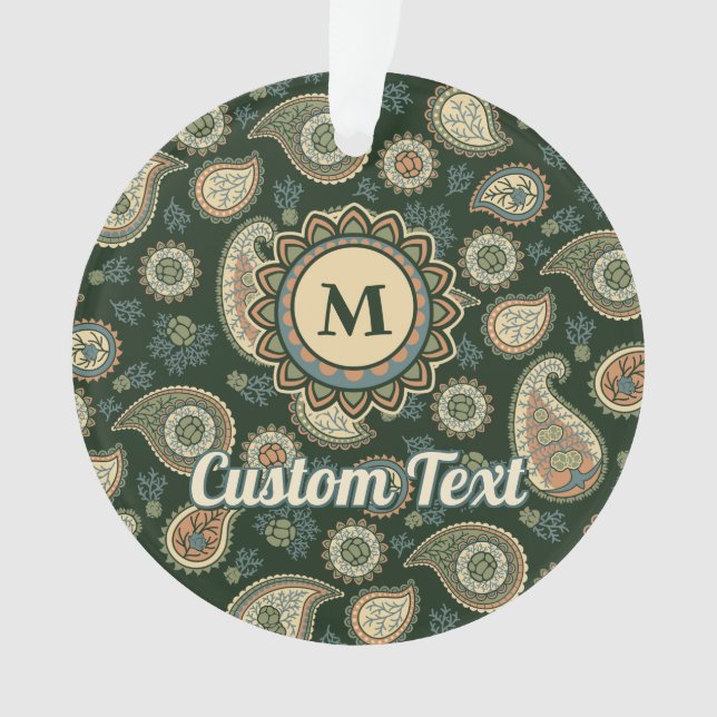 Motif Cypress Paisley (devant)