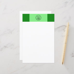 Motif d'affaires aux tons verts