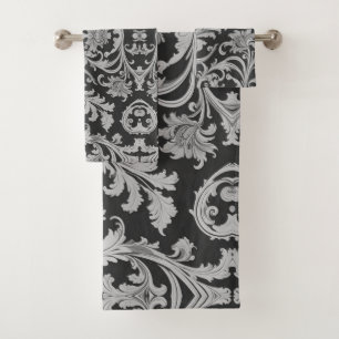 Motif d'antiquités Monochrome Fleur