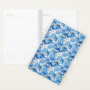 Motif d'aquarelle bleu clair