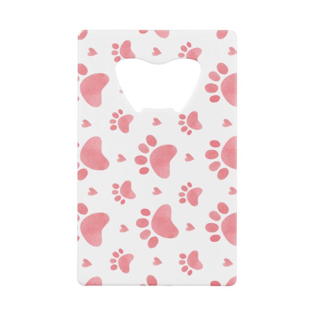 Motif d'aquarelle Cat Paws (Devant)