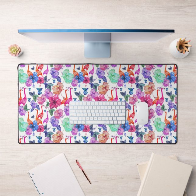 Motif d'aquarelle tropicale (Bureau 1)