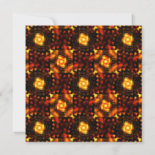 Motif d'art abstrait élégant boho moderne or #506