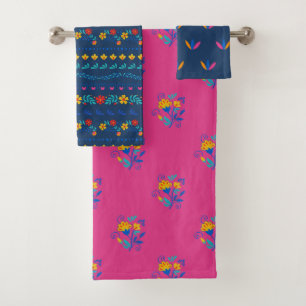 Motif d'art populaire mexicain