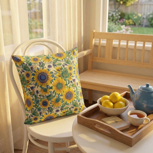 Motif d'art populaire ukrainien. Coussin décoratif (Créateur téléchargé)