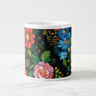 Motif d'art populaire ukrainien Mug X-Large