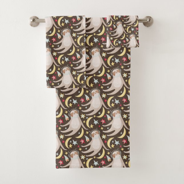 Motif d'astronaute de paresse (En situation)