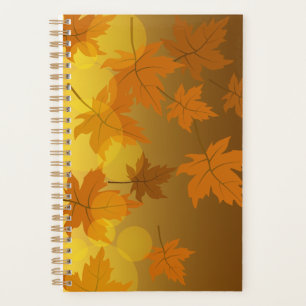 Motif d'automne avec feuilles d'érable en chute et